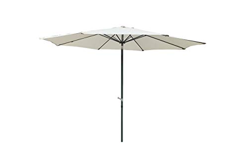 Chillvert KCH210 -  Parasol Jardín Aluminio Venecia 300x300x235 cm