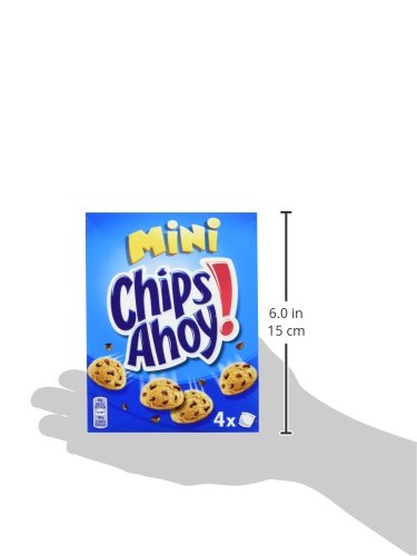 Chips Ahoy! Minis- Galleta con gotas de chocolate, 160 g - [pack de 4]