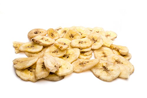 Chips de Plátano Deshidratado | 1 Kg de Banana Chips de origen 100% natural | Crudos y secos | IDEAL como SNACK | Rodajas Naturalmente dulces | Dorimed