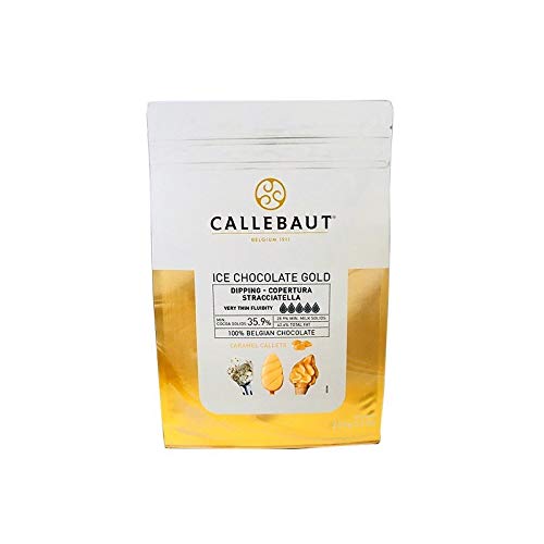 Chocolate de cobertura Gold Ice Callebaut Paquete de 2,5 kg