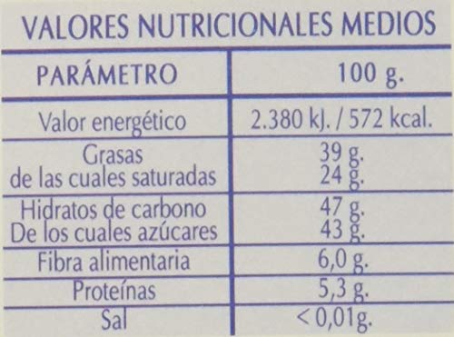 Chocolates Marcos Tonda Chocolate Artesano Tradicional Puro Virgen - 10 Paquetes de 200 gr - Total: 2000 gr