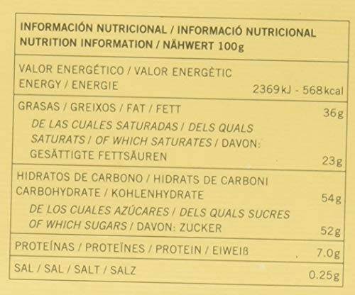 Chocolates Simón Coll, Barrita grande de chocolate (Leche) - 20 de 200 gr. (Total 4000 gr.)