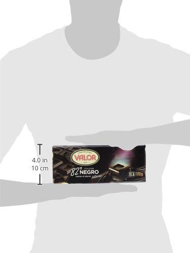 Chocolates Valor - Chocolate 82% Cacao, 170 gr