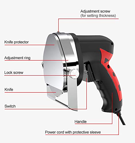 Choix 110V 220-240V eléctrico Kebab Slicer Doner - Cuchillo Shawarma para cortar carne