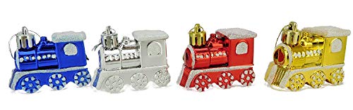 CHRISTMAS CONCEPTS LTD Paquete de 4-60 mm de Tren en Forma de árbol de Navidad de Las chucherías