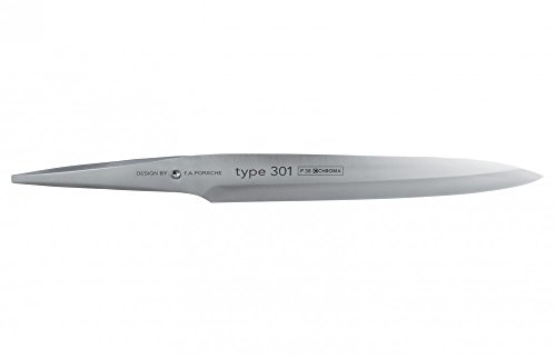 Chroma Cuchillo Profesional para Verduras Tipo Porsche Tipo 301 Estilo de Tokio 170 mm P36, Talla única, Plateado