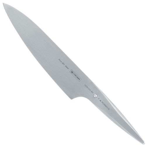 Chroma P18 Type 301- Cuchillo de Cocina (20 cm), Color Plateado