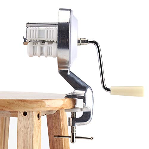 CHSEEO Máquina para Pasta Fresca Prensador para Pasta Acero Inoxidable Cortador de Pasta Máquina de Rodillos Noodle Maker Fabrica de Fideos Frescos de Masa Tagliatelle de Lasaña de Espaguetis #3