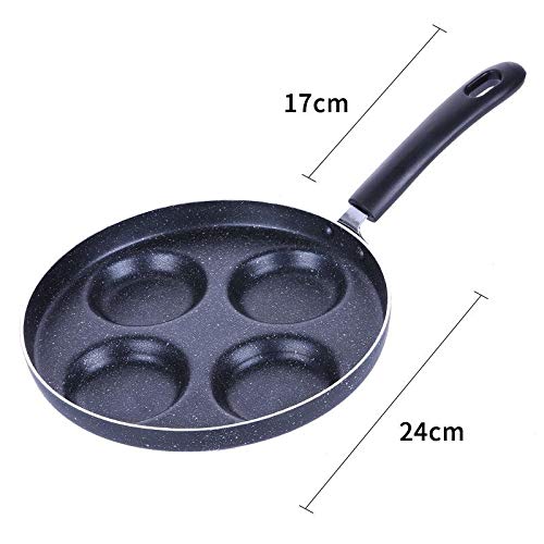 Chytaii. Sartenes para Saltear Acero Inoxidable Sartenes para Freír Sartenes para Tortilla Sartenes para Escalfar Huevos Hogar Cocina