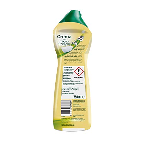 Cif Crema de Limpieza, Limón - 750 ml