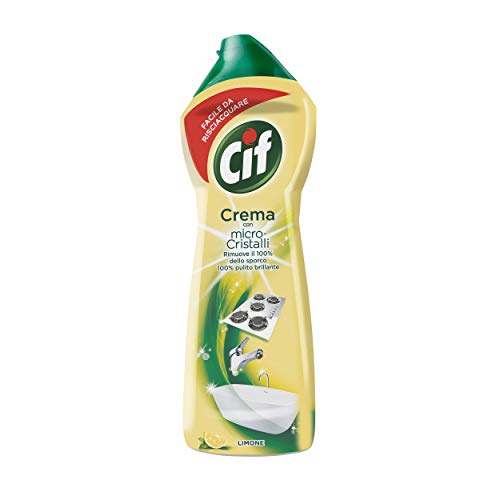 Cif Crema de Limpieza, Limón - 750 ml