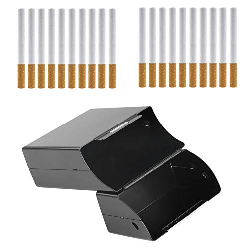 Cigarrillos magnéticos portátiles Funda de Cigarrillos de Aluminio Cigarrillo Ultra Fino Titular de Tabaco Caja de Bolsillo Contenedor de Almacenamiento Caja de Regalo