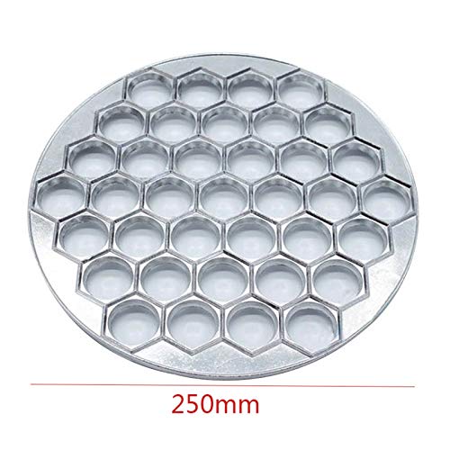 Cikuso Herramientas De Molde De Raviolis De 37 Agujeros Fabricante De Raviolis Molde De Aluminio De Ravioles Herramientas DIY De Cocina Raviolis Pelmeni Hacer Raviolis Pastelería