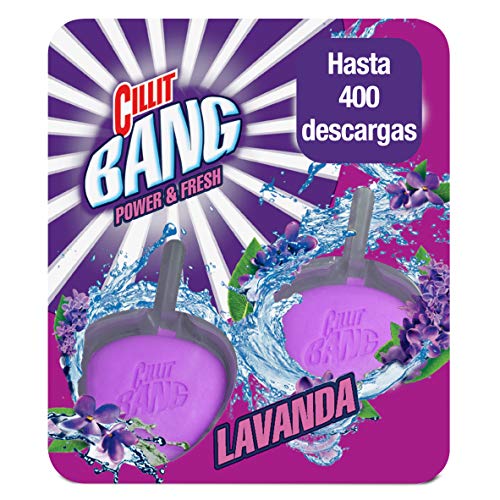 Cillit Bang WC Power Fresh - Colgador para inodoro, aroma Lavanda - Pack de 3