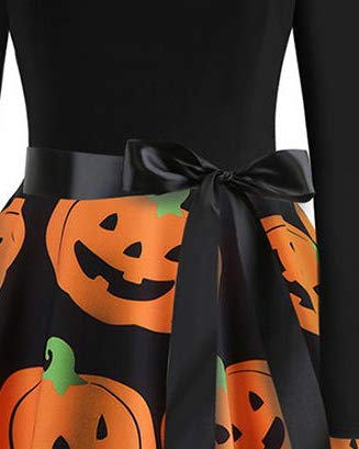 CINDYLOVER Chaleco de Halloween Gato y Vestido de Calabaza Halloween Fiesta Gato y Calabaza Vestido Fantasma Bruja Moda Halloween Vestir Mezcla de colores1 XL