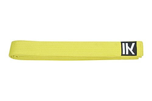 Cinturones de Karate, Judo y Taekwondo | Todos Los Colores y Tamaños (Amarillo, 260cm)