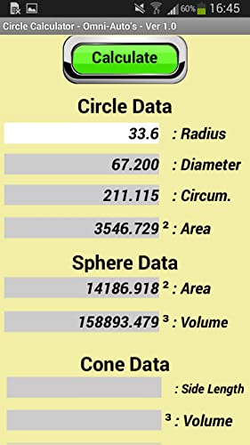 Circle Calculator