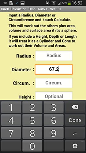 Circle Calculator