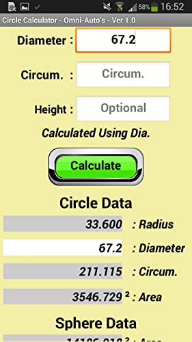 Circle Calculator