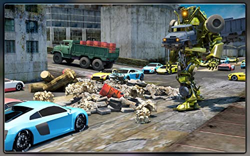 city ​​garbage robot truck driver simulator: juegos de camiones de basura