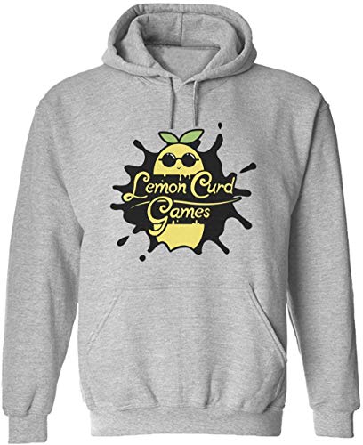 classic-glory Men's Sudadera con Capucha Personalizada Lemon Curd Games Divertido gráfico Sudadera con Capucha