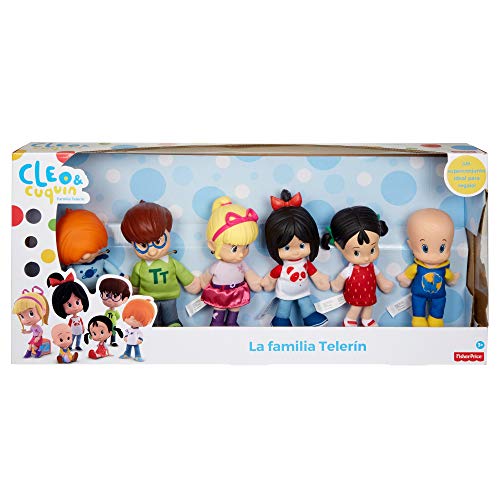 Cleo & Cuquin Pack de hermanos, muñecos de la Familia Telerín (Mattel FNJ33)