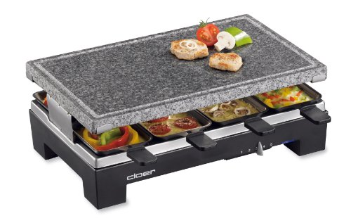 Cloer 6420 Raclette con parrilla de piedra natural - 230 MB/s