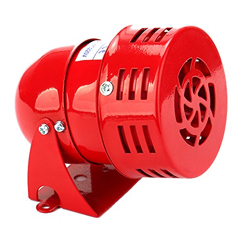 cnbtr portátil Industrial CA 220 V MS-190 de Alta Potencia Zumbador Sirena de Alarma Sonido Motor