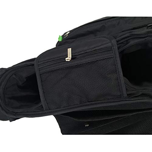 Cochecito de bebé Organizador, Bolsos Carro Bebé Universal Gran Capacidad Bolsas Almacenamiento y Organización para Silla de Paseo, Negro