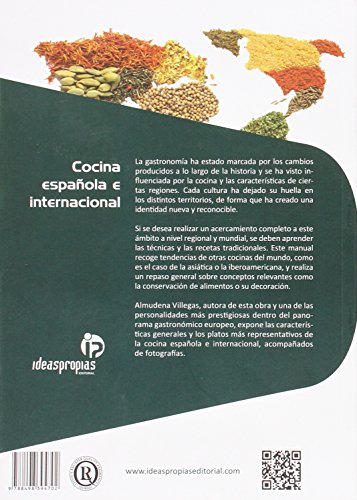 Cocina española e internacional: Arte culinario a través de los productos, recetas e historia (Hostelería y turismo)