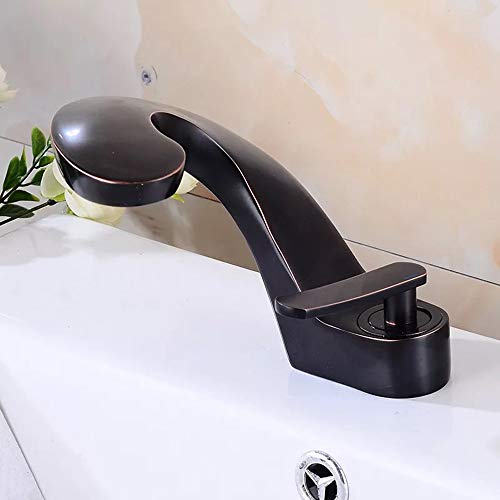 Cocina Europea Cuarto De Baño Lavabo Aseo Codo Baño Personalidad Cobre Grifo No Hay Salpicaduras alta calidad