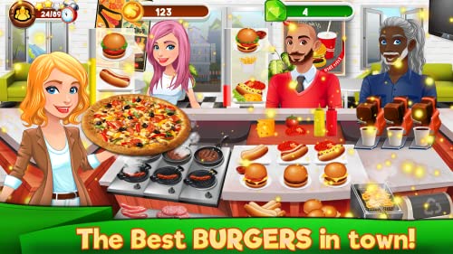 Cocinero Cocina Fiebre - Restaurante Juegos de cocina Comida