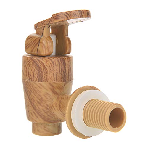 Cocoarm Barril de Madera de Roble Barriles de Vino Dispensador de Vinos para Añejamiento de Licores y Vino (5 litros)