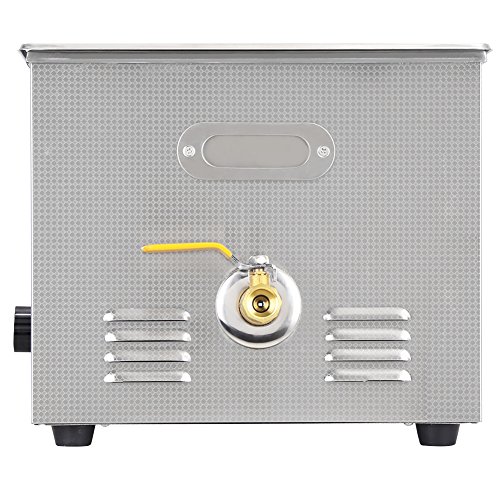 Cocoarm Limpiador ultrasónico, Profesional Acero Inoxidable baño Dispositivo Lavadora Ultrasonido con Cesta Cleaner Limpiador para Joyas, Gafas, Monedas (22L)