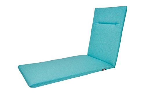 COJIN TUMBONA GREEN AZUL TURQUESA 188(79+109)X60X6 CM.