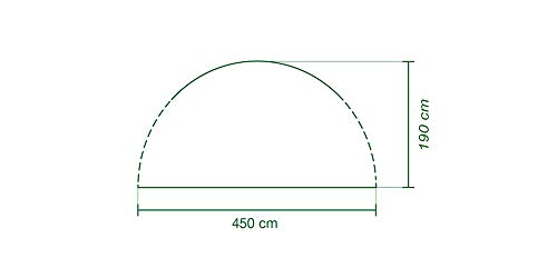 Coleman - Lateral Toldo Event (4.5 x 4.5 m) (tejado no incluido)