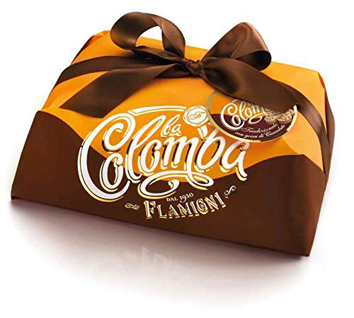 Colomba Flamigni Con Cáscara De Naranja Confitada Y Chocolate.