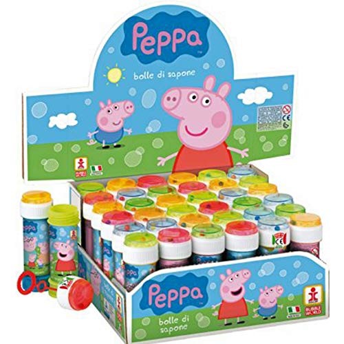 ColorBaby Pig Lot de 36 Bulles de Savon Peppa, 60 ml, Unidades (25)