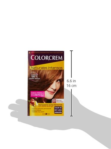 COLORCREM tinte Marrón Glace Claro Nº 77 caja 1 ud