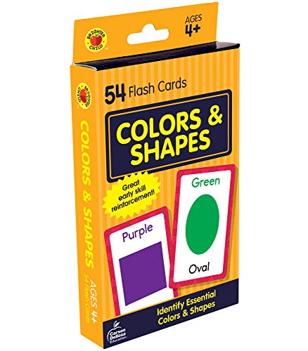 Colors and Shapes Flash Cards (Brighter Child Flash Cards)