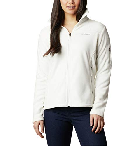 Columbia Fast Trek II Forro Polar con Cremallera, Mujer, Blanco (Sea Salt), M