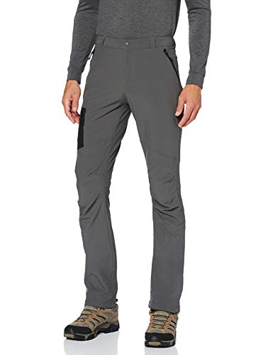 Columbia Triple Canyon Pant AO01289 Pantalón Largo, Hombre, Gris (Grill/Black), 36