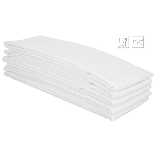 com-four® 5x Gasa de Queso, Tela Filtrante en Blanco, Paño para Filtrar Reutilizable con Alta Resistencia al Desgarro, 75 x 70 cm