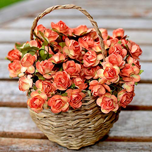 com-four® Composición enchufable 12x para arreglos Florales - Espuma enchufable de Espuma Floral - Esponja Artesanal para Bodas y cumpleaños (12 Piezas - Flores secas)