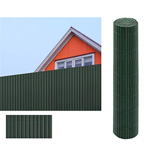 Comercial Candela CAÑIZO PVC Doble Cara Verde 1X3 Metros