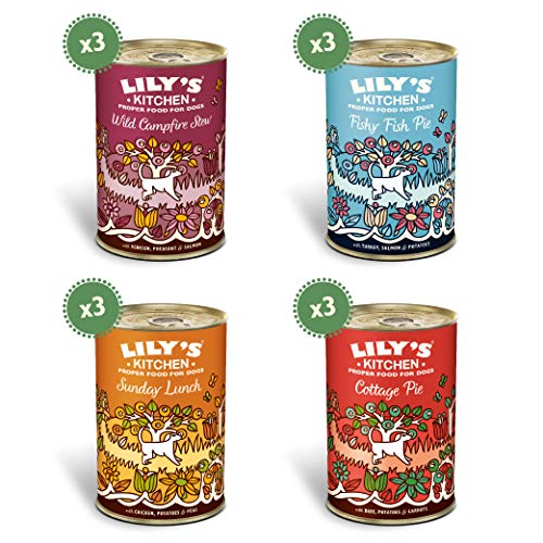 Comida húmeda para perros Lily's Kitchen, Pack 12 x 400 g