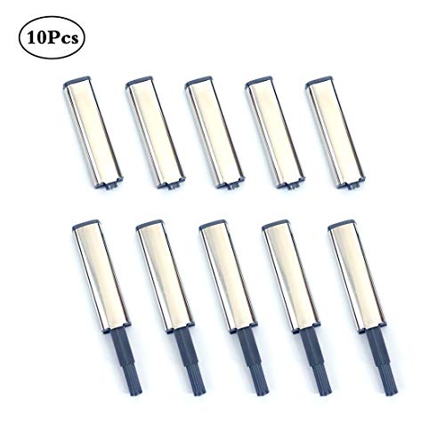 Concisea 10Pcs Open System Damper Buffer Cierres Magnéticos Amortiguadores Magnéticos para Puerta de Armario Cocina Push To