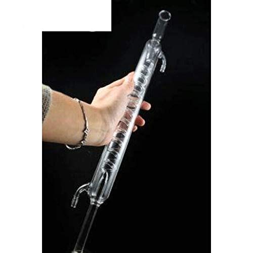 Condensador - Condensador de serpentina personalizado Condensador de 33 cm Condensador de serpentina Laboratorio químico Tubo de enfriamiento de instrumentos de vidrio Adecuado para suministros de lab