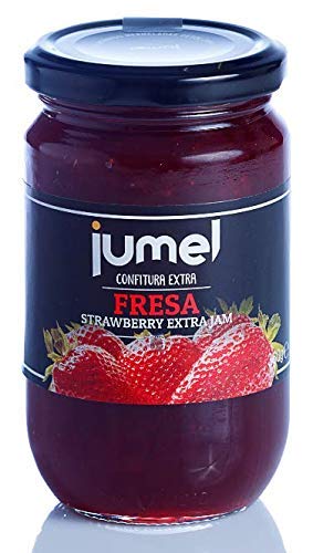 Confitura fresa EXTRA JUMEL 360g. Confitura sin gluten. Pack de 4 unidades (1,98 euros/u) Confitura gourmet sin gluten.