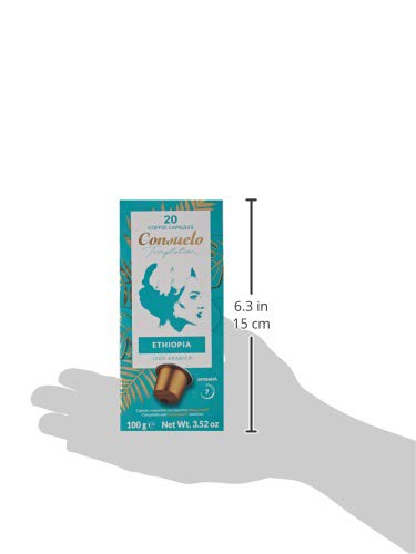 Consuelo Nespresso* compatible Capsules - Premium variety pack, 80 capsules (20x4)